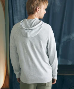 Outlet Sunwashed Slub Zip Hoodie - Hoodies & Sweatshirts