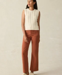 Hot Sunwashed Sweater Vest - Women Sweaters