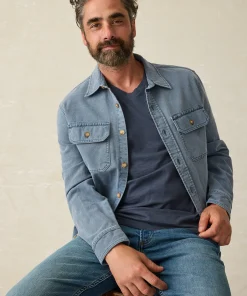 Sale Sunwashed V-Neck Tee - T-Shirts & Henleys