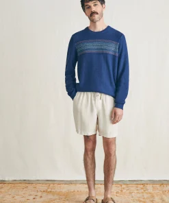 New Surf Stripe Crew Sweater - Sweaters