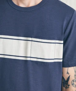 Outlet Surf Stripe Sunwashed Tee (Tall) - T-Shirts & Henleys