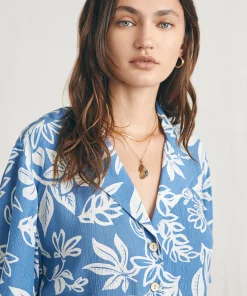 Online Surfrider Cabana Camp Shirt - Women Shirts & Tops