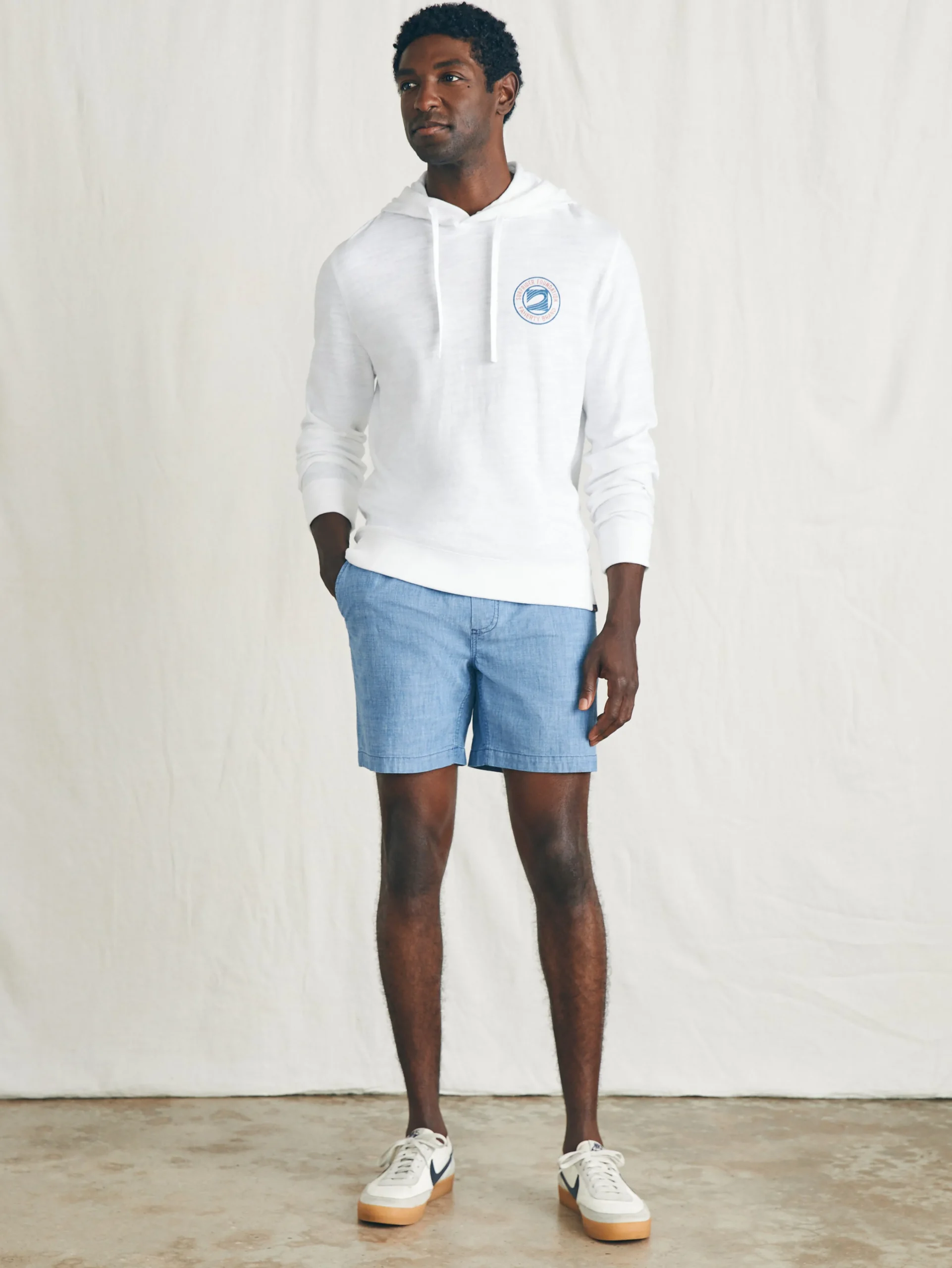 Hot Surfrider Sunwashed Slub Hoodie - Hoodies & Sweatshirts