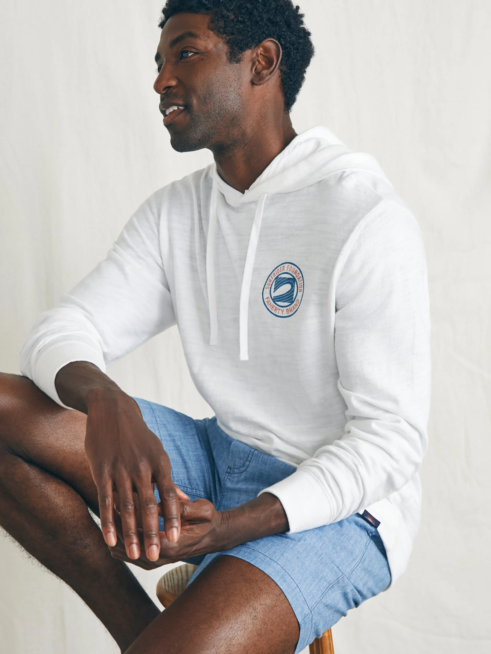 Hot Surfrider Sunwashed Slub Hoodie - Hoodies & Sweatshirts