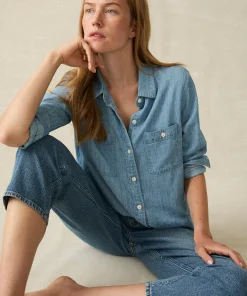 Sale Tried & True Chambray Shirt - Women Shirts & Tops