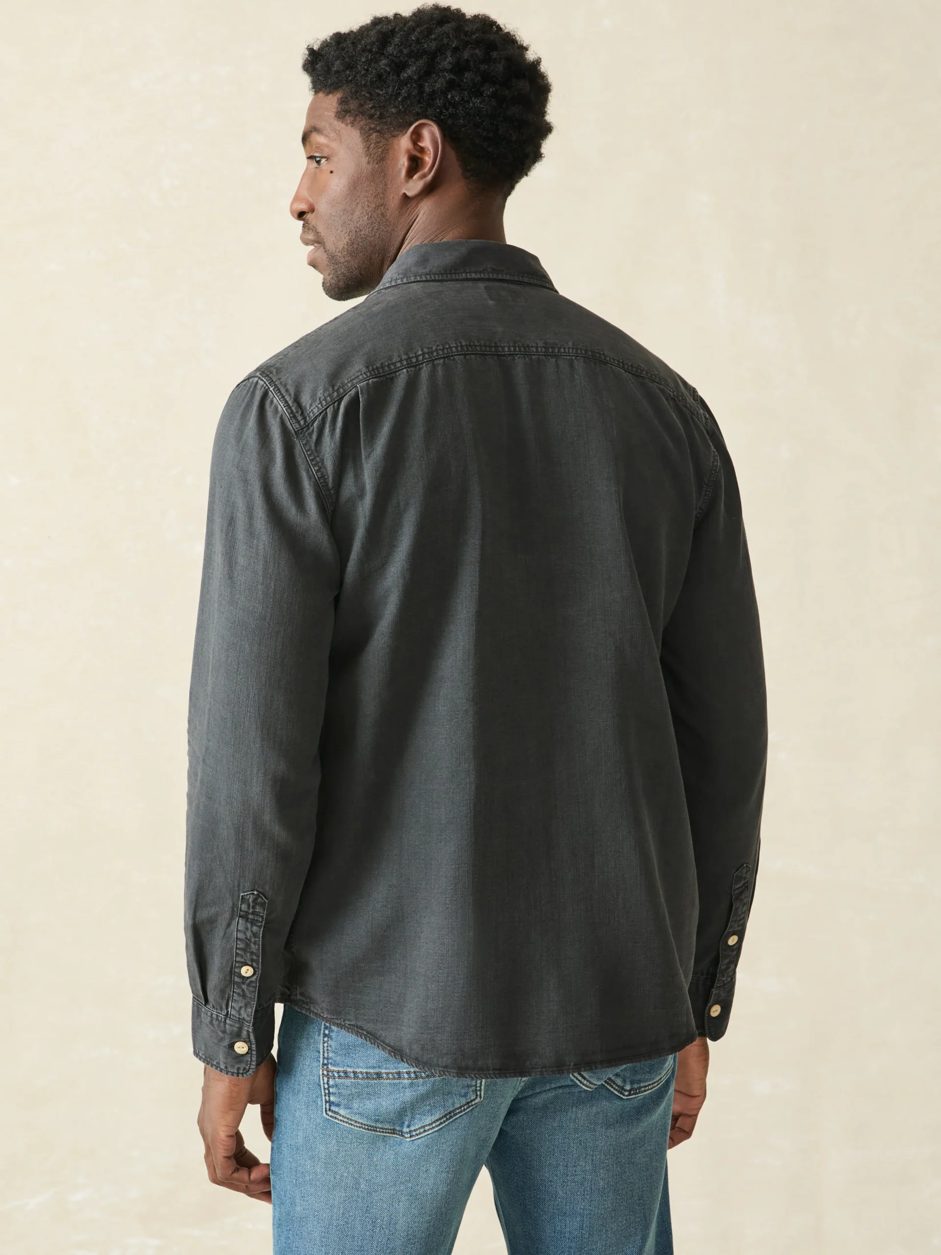 Fashion Tried & True Chambray Workshirt - Shirts